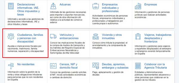 CIUDADANOS FAMILIAS Y PERSONAS CON DISCAPACIDAD