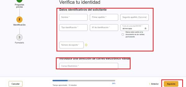 DATOS IDENTIFICATIVOS DEL SOLICITANTE RECONOCIMIENTO DEL DERECHO A ASISTENCIA SANITARIA Y GESTION DE BENEFICIARIOS