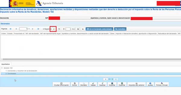 DECLARADOS DECLARACION INFORMATIVA FORMULARIO WEB