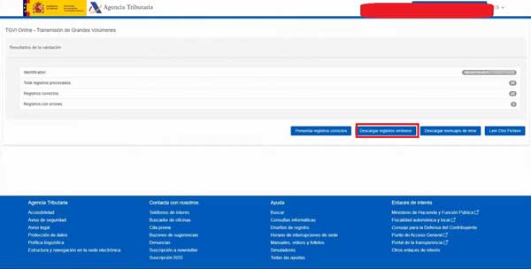 DESCARGAR REGISTROS ERRONEOS