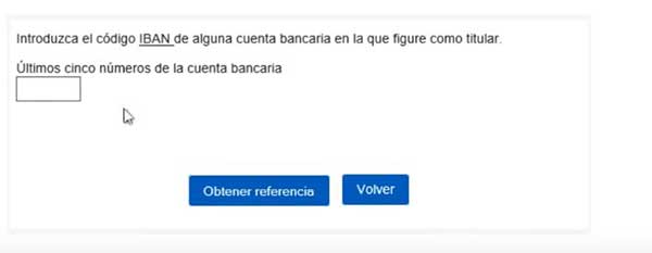 codigo IBAN para obtener referencia casilla 505