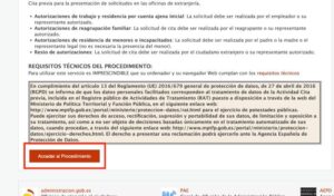 acceder al procedimiento para pedir cita previa toma de huellas